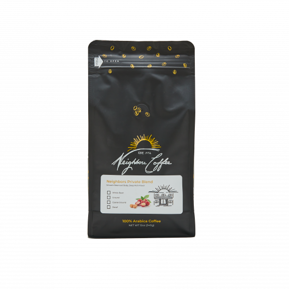 2021AB.5 Neighbors Private Blend Decaf 1/2 lb