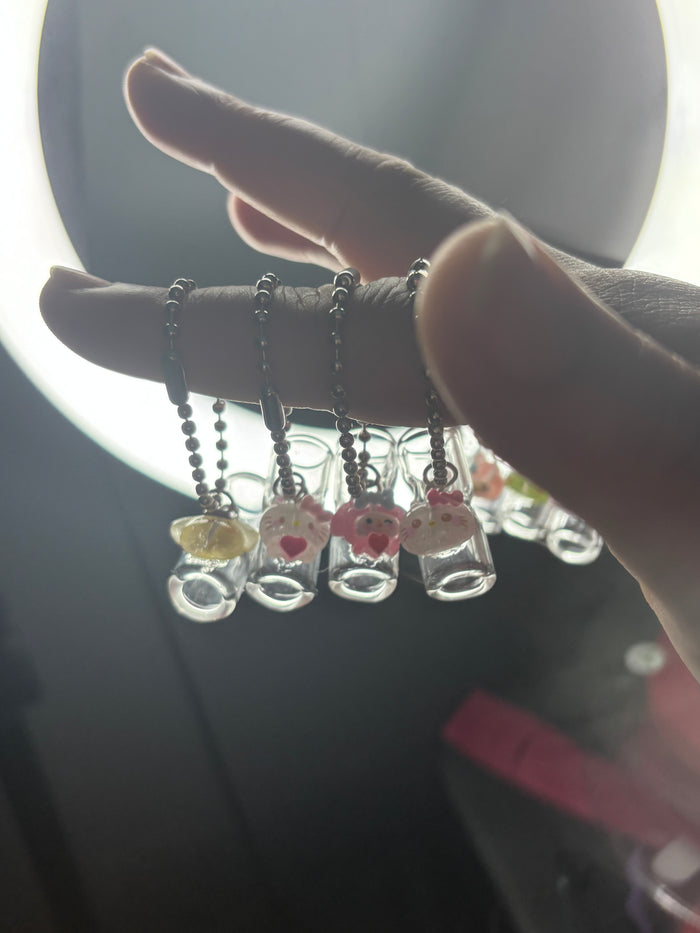 Sanrio Glass 💨 Tip Necklace/Keychain