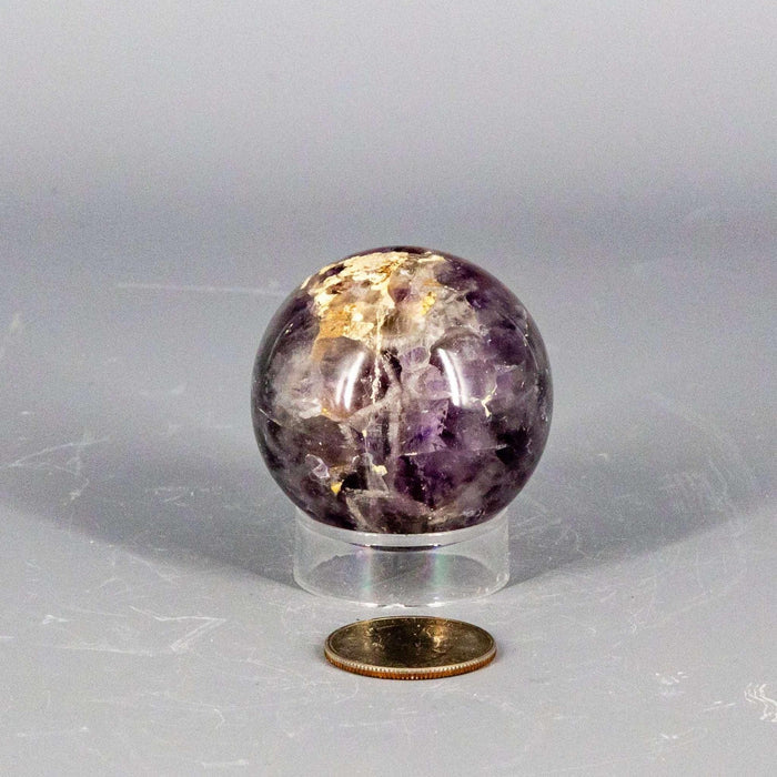 Amethyst Crystal Sphere Polished Purple Natural Stone