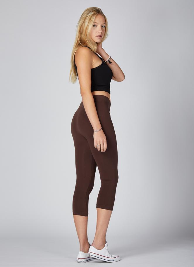 Bamboo Capri Legging Bottoms - The Post Office by Shannon Passero. Fashion Boutique in Thorold, Ontario
