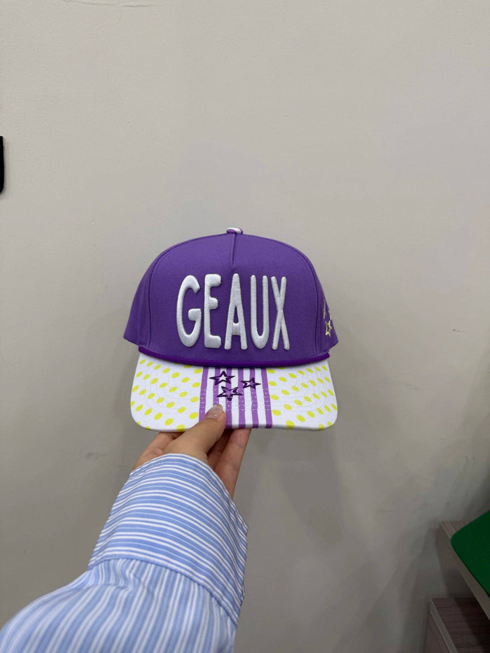 Collegiate 3D Embroidered Trucker Hats: Rebs