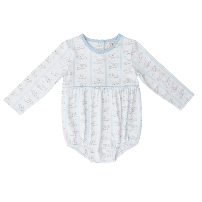 Cypress Row Take Flight Boys Drew L/S Bubble-Blue