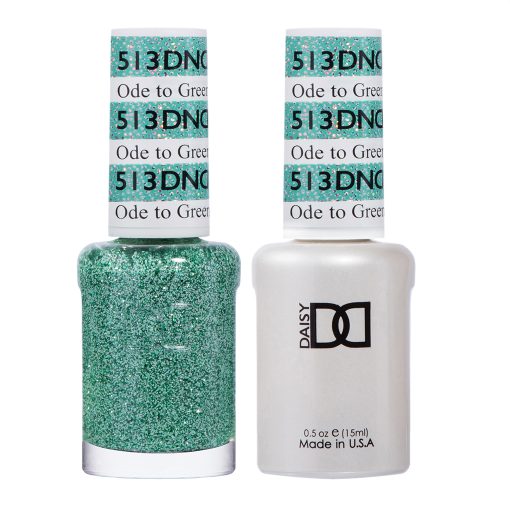 DND Gel Nail Polish Duo 513 - Ode To Green