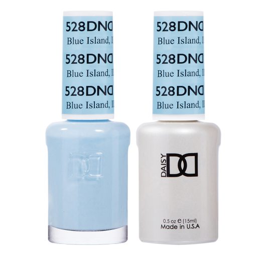 DND Gel Nail Polish Duo 528 - Blue Island