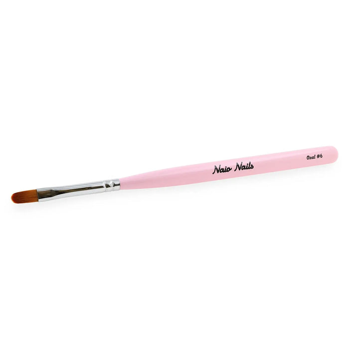 Gel Brush - Oval #6 Naio Nails
