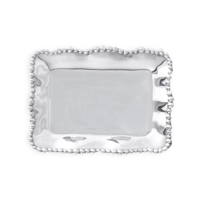 GIFTABLES Organic Pearl Rectangular Tray