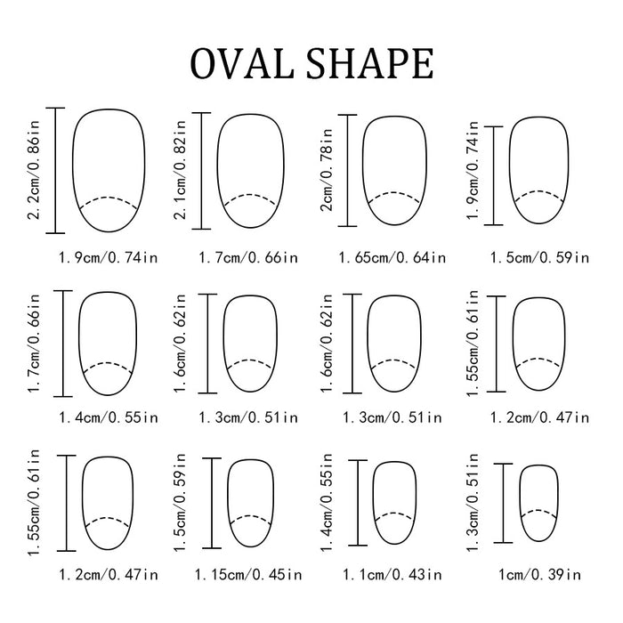 Halloween Press On Nail C1110