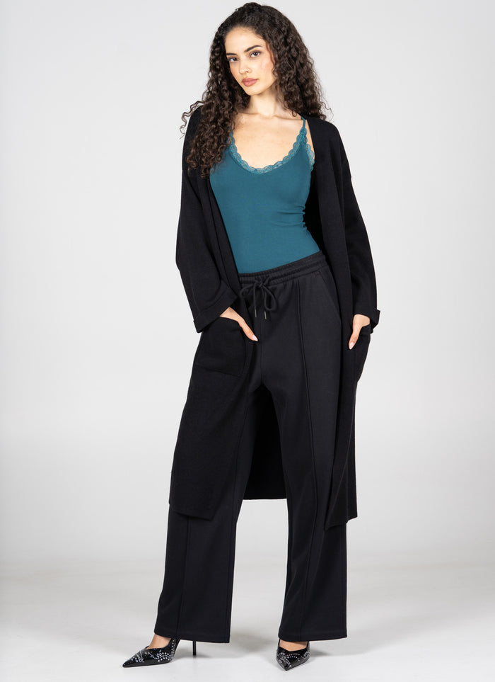 Knit Long Cardigan