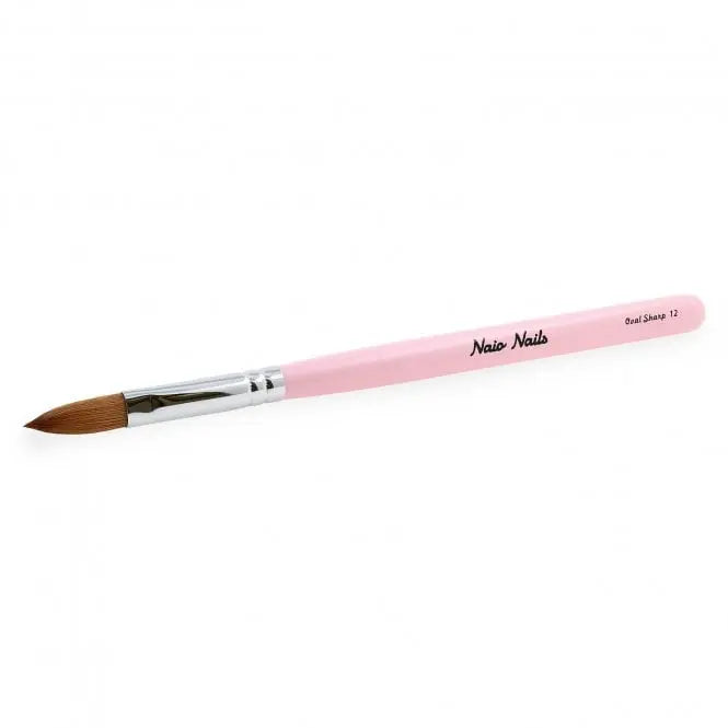 Kolinsky Acrylic Brush - Oval Sharp Naio Nails