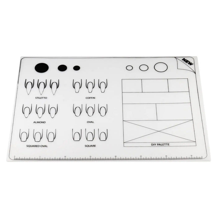 Nail Art Practice Mat Naio Nails