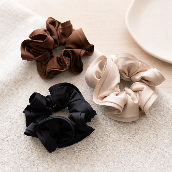 NAMISO - Aura - scrunchie - Brown