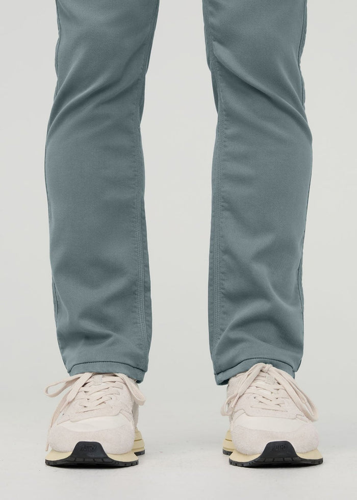 Men's Blue Spruce Slim Straight Fit Dress Sweatpant Ankle