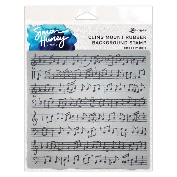 Ranger - Simon Hurley create. - Background Stamp - Sheet Music. Available at Embellish Away located in Bowmanville Ontario Canada.