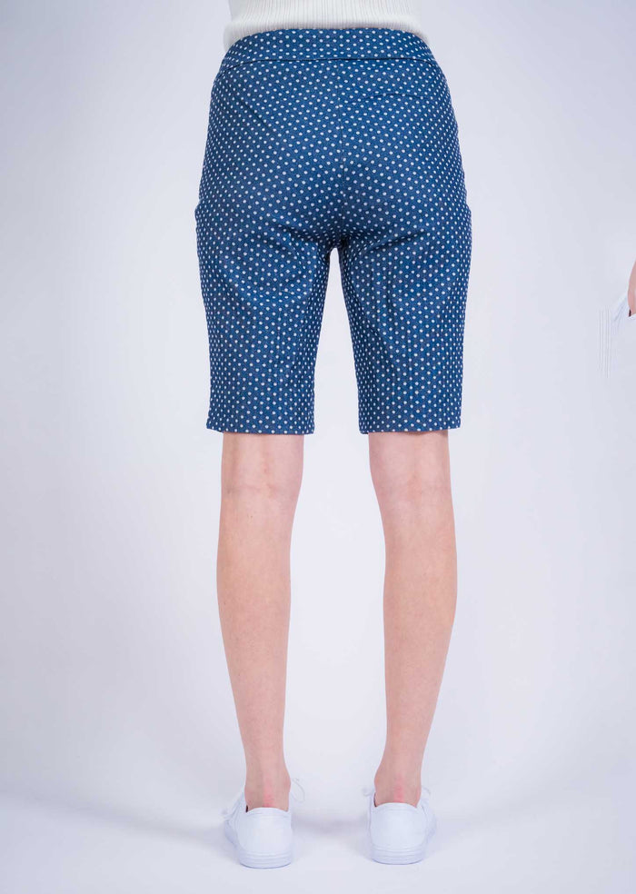 Reversible Dot Bermuda 11" Short