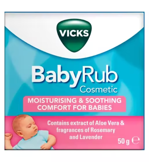 Vicks babyrub 50g