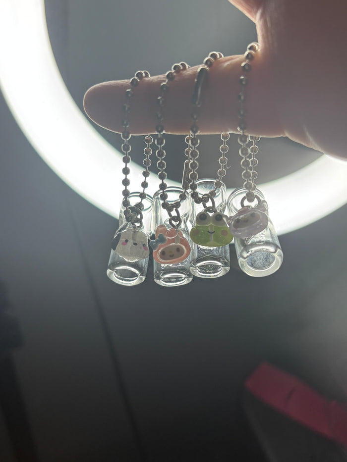 Sanrio Glass 💨 Tip Necklace/Keychain