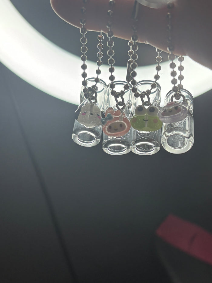 Sanrio Glass 💨 Tip Necklace/Keychain