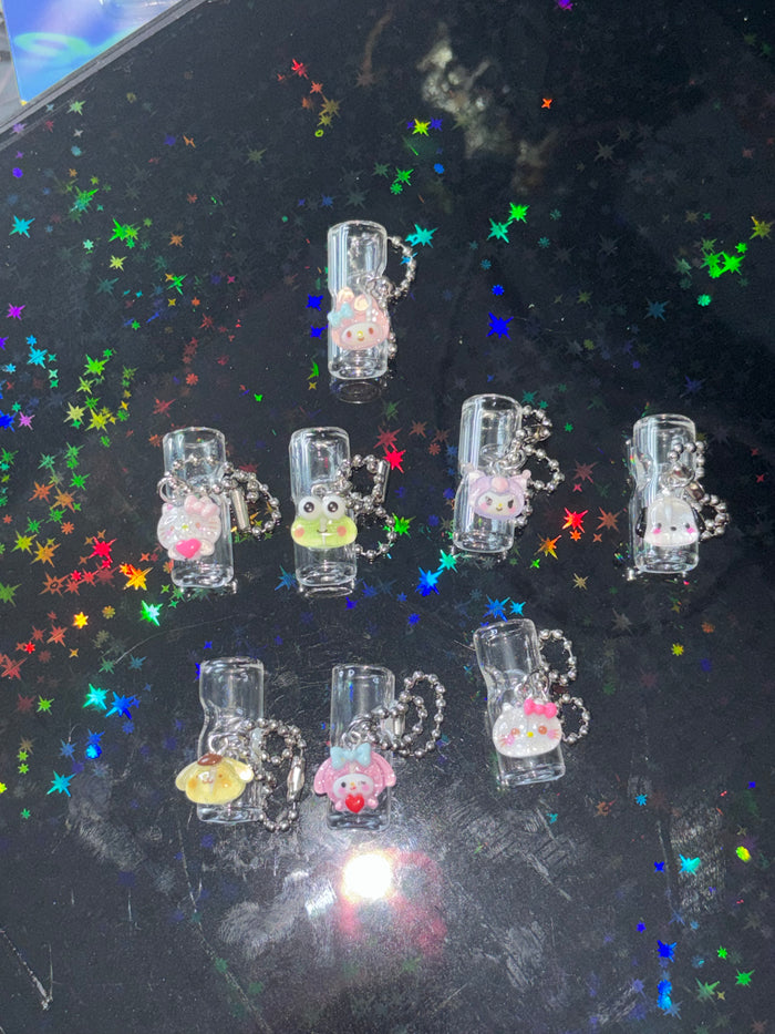 Sanrio Glass 💨 Tip Necklace/Keychain