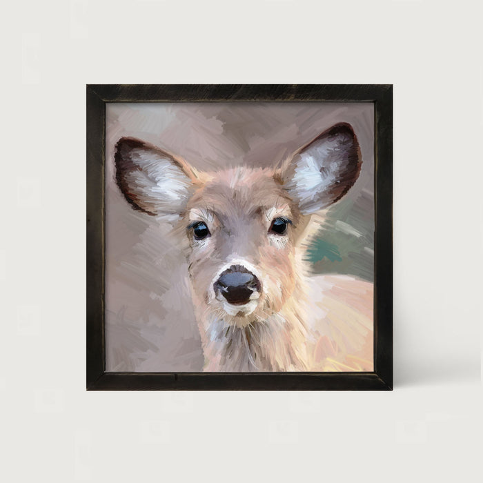 Adorable Doe - Framed Art