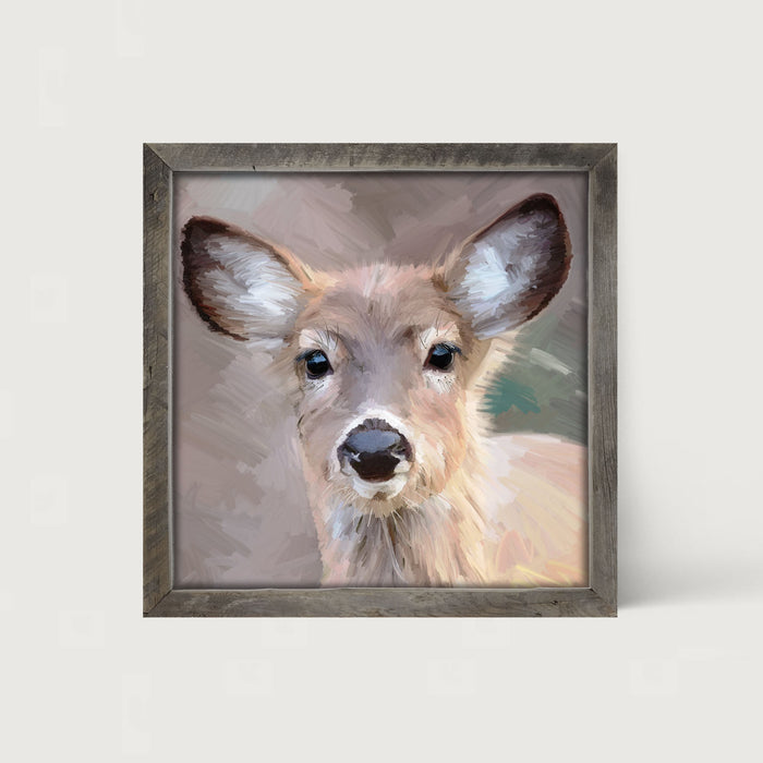 Adorable Doe - Framed Art
