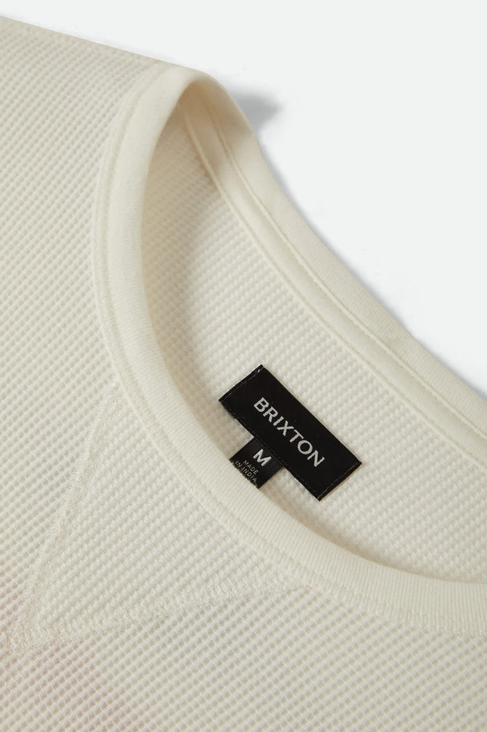 Men's Altered Threads L/S Thermal in the color Off White - Additional Laydown image