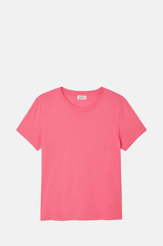 American Vintage Apoly T Shirt Geranium.