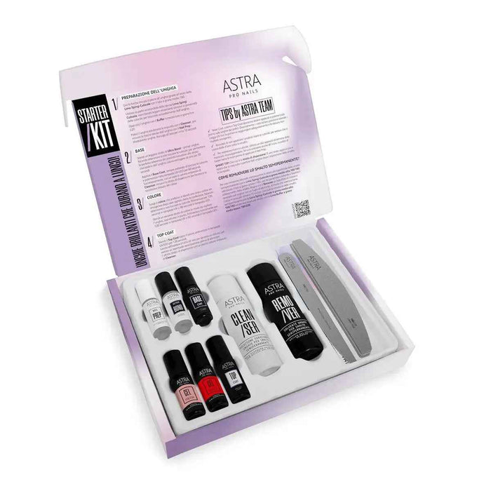 ASTRA Professional Manicure and Semi Permanent Kit UV LED Gel Polish Starter Kit - DOKAN