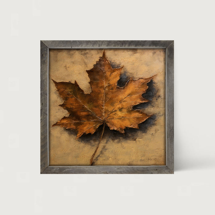 Autumn Leaf - Framed Art