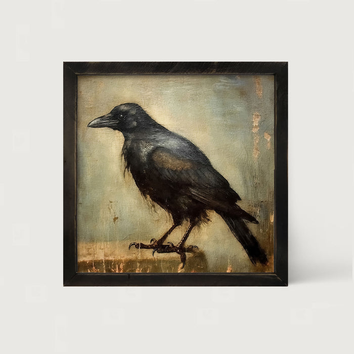 Black Bird - Framed art