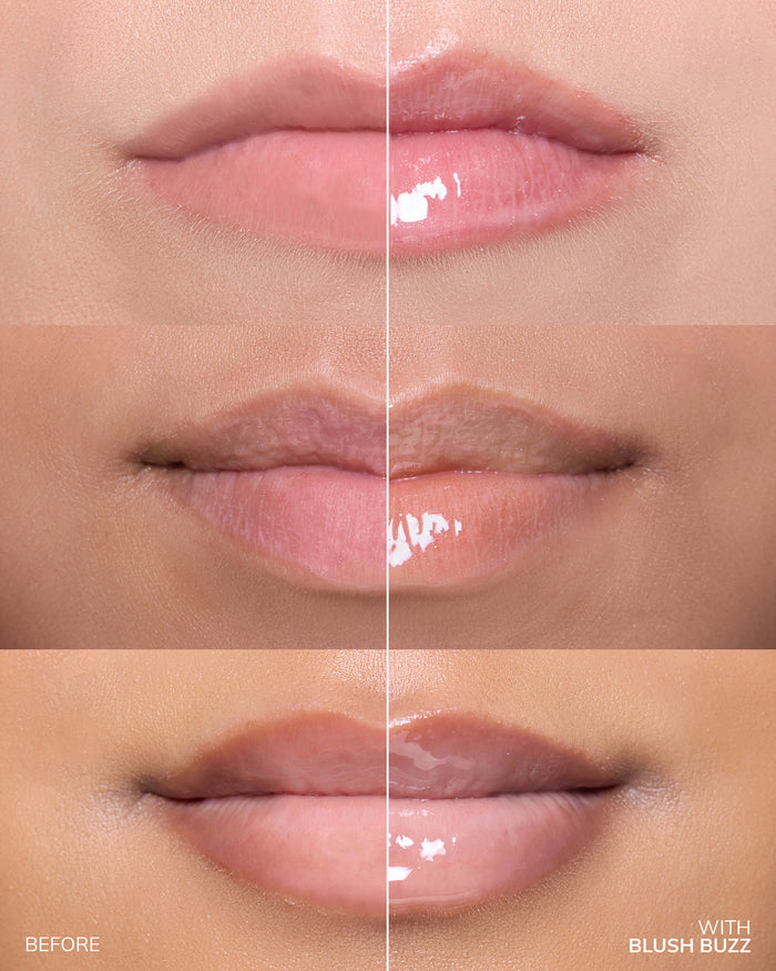 Blush Buzz Sheer Vibrating Lip Gloss