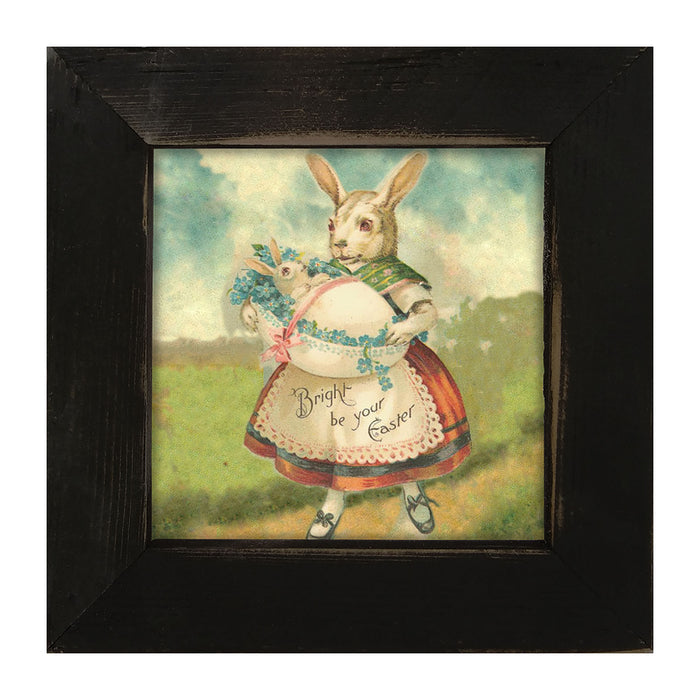 Bright Be Your Easter - Framed art