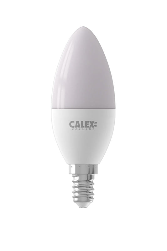 Calex Smart LED Bulb - E14 - B35 - RGB - 4.9W - Dimmable