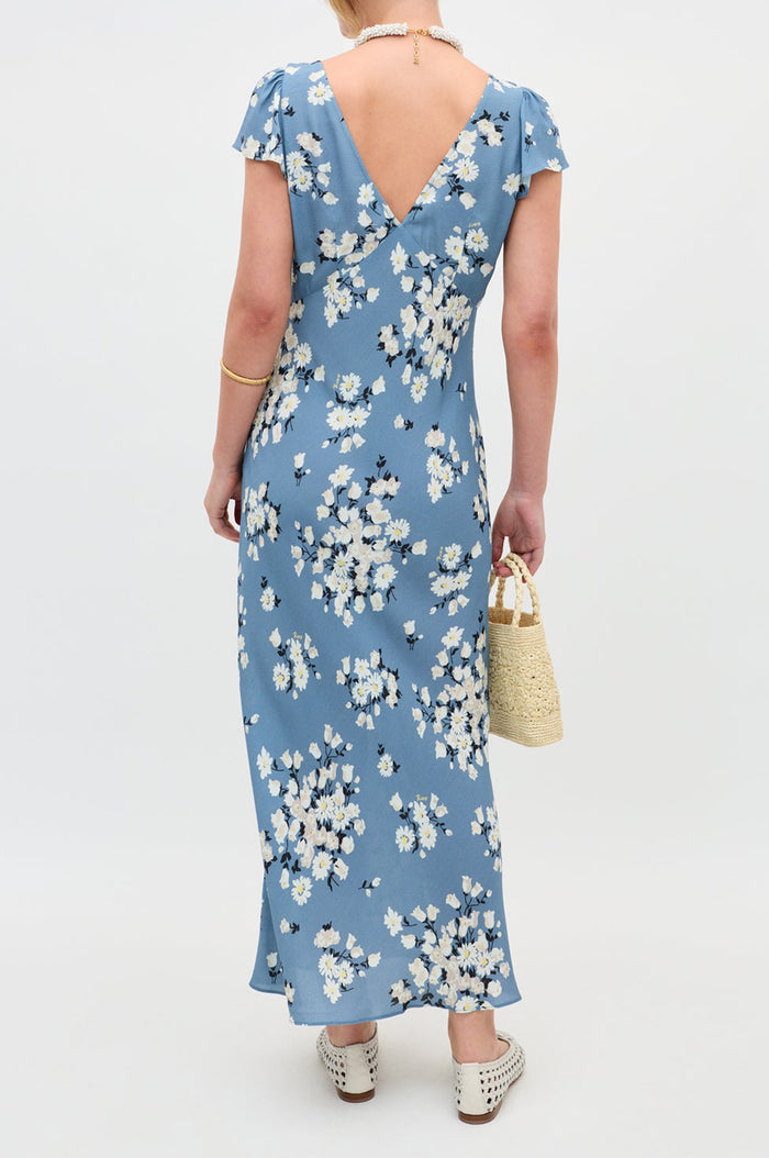 Cathy Dress Chelsea Amelia Bouquet Blue