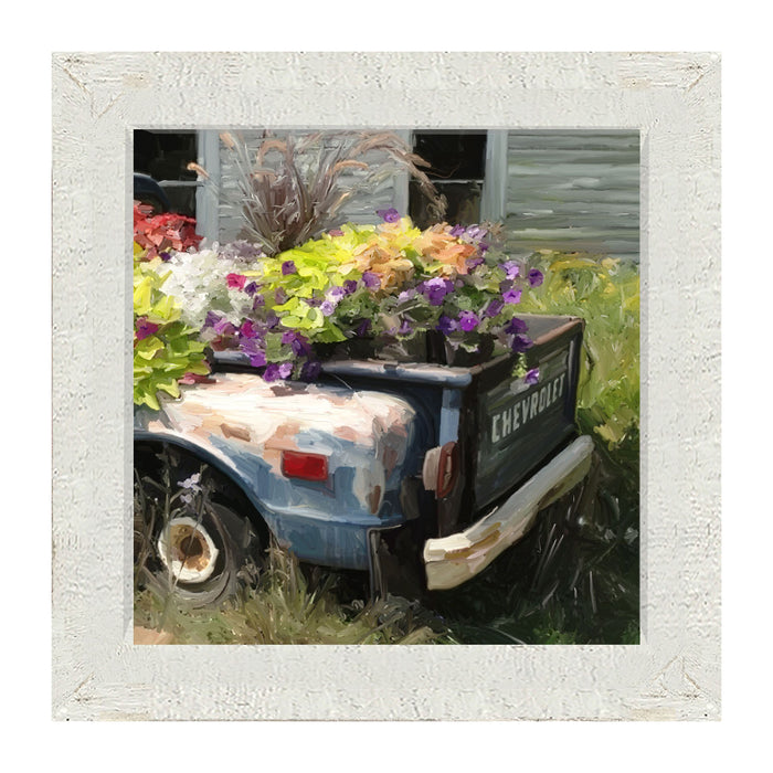Chevrolet Flower Bed - Framed art