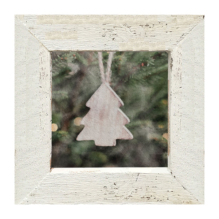 Square / Small / White