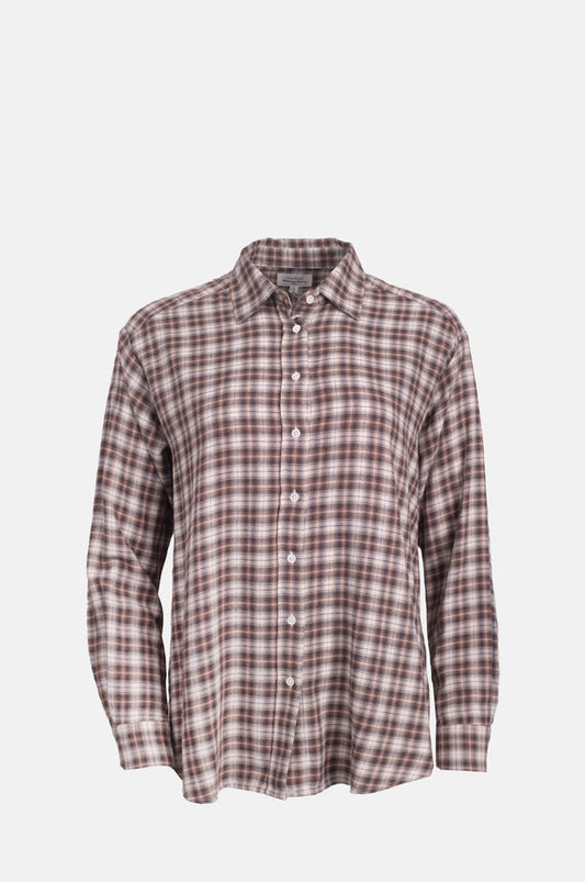 Hartford Cinema Shirt Brown.