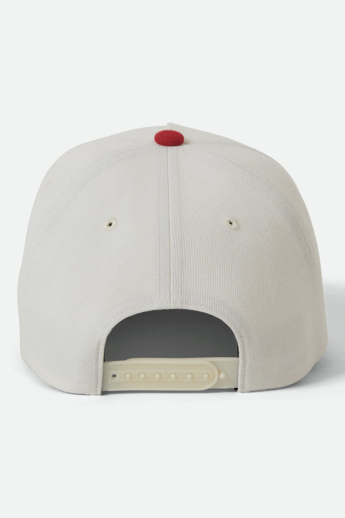 Unisex Crest NetPlus Snapback in the color Off White/Adrenaline Rush - Additional Laydown image