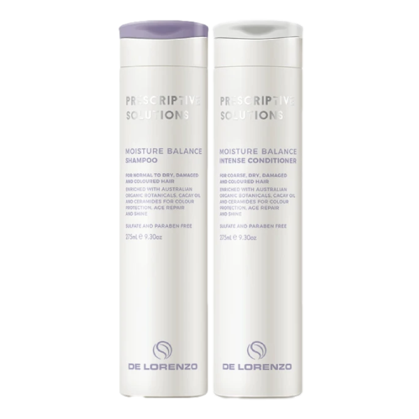 De Lorenzo Prescriptive MOISTURE INTENSE Shampoo & Conditioner Bundle