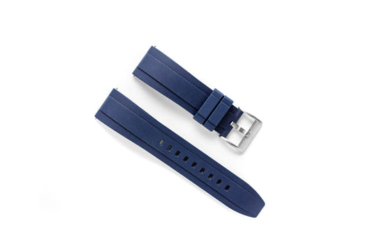 DIY Watch Club FKM Rubber Watch Band - blue