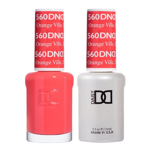 DND Gel Nail Polish Duo 560 - Orange Ville