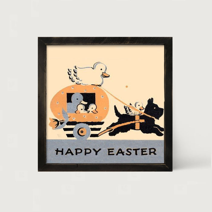Easter Chariot - Framed art