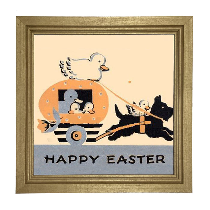 Easter Chariot - Framed art