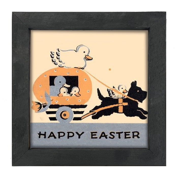 Easter Chariot - Framed art