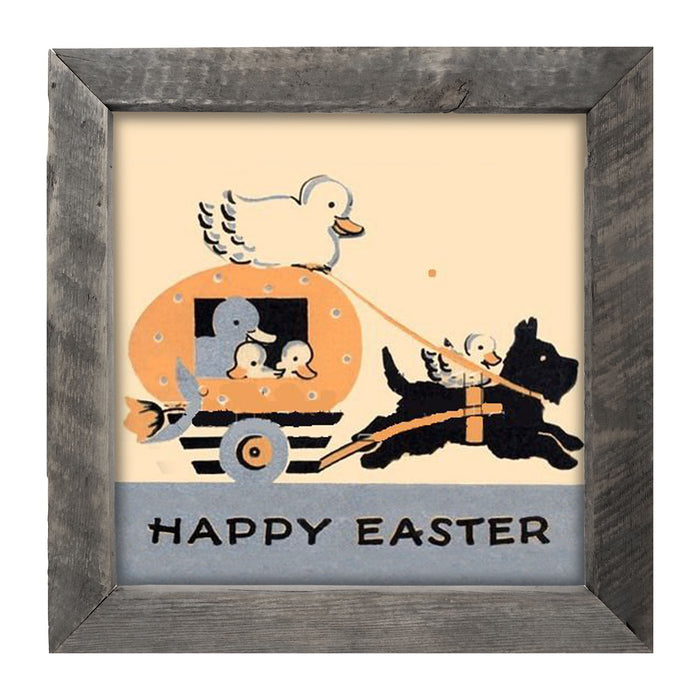 Easter Chariot - Framed art