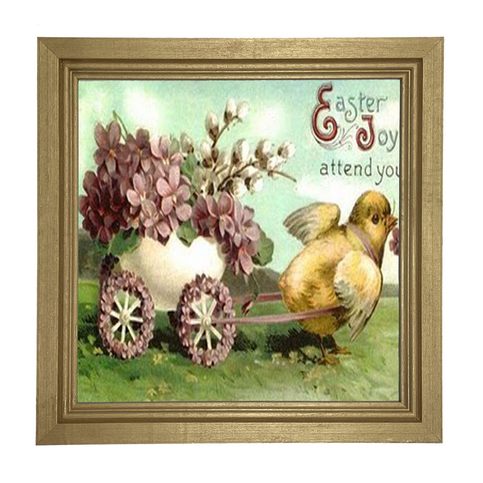 Easter Joy Attend You - Framed art