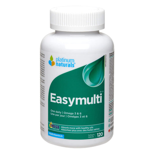 PlatinumNaturals EasyMulti OneDaily 120Softgels