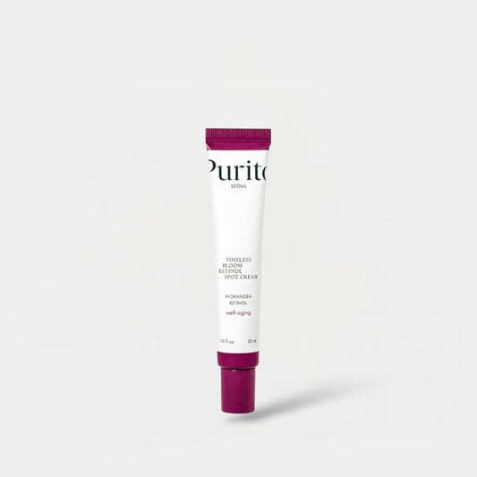 (EXPIRY: 02/2027) Purito Seoul Timeless Bloom Retinol Spot Cream 30ml بوريتو سيول تايملس بلوم ريتينول سبوت كريم