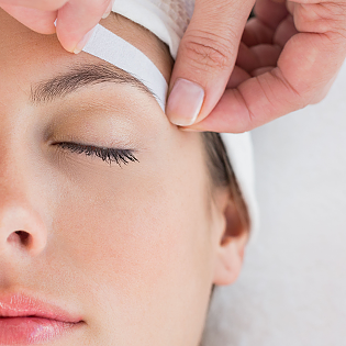 Eyebrow wax