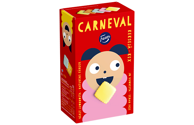 Fazer Carneval Biscuits 1 Box of 175g - Soposopo