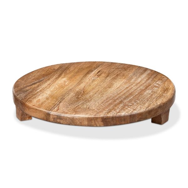 Footed Round Board Large